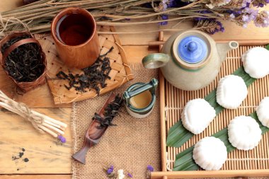 Mochi Japon tatlı köftesi soya fasulyesi lezzetli.