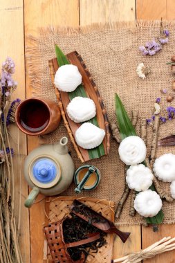 Mochi Japon tatlı köftesi soya fasulyesi lezzetli.