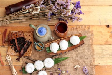 Mochi Japon tatlı köftesi soya fasulyesi lezzetli.