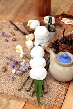 Mochi Japon tatlı köftesi soya fasulyesi lezzetli.