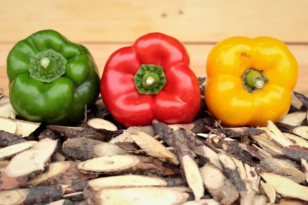 Sweet bell pepper fresh organic. — Stock Photo, Image