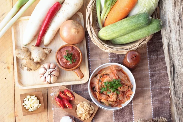 Kimchi koreanisches Essen traditionell. — Stockfoto