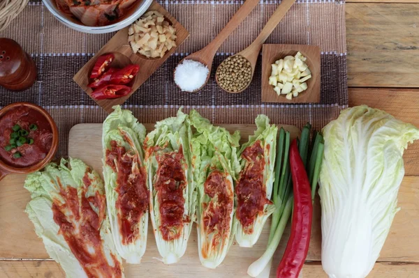 Kimchi of korean food traditional. — Stock Photo, Image