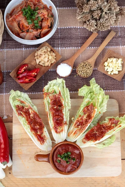 Kimchi of korean food traditional. — Stock Photo, Image