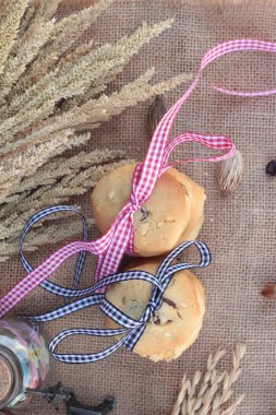 Lezzetli çikolatalı kurabiye .