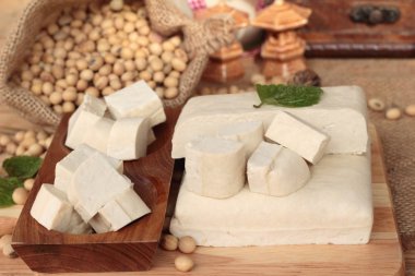 Tofu yemek ve soya tohumu için.