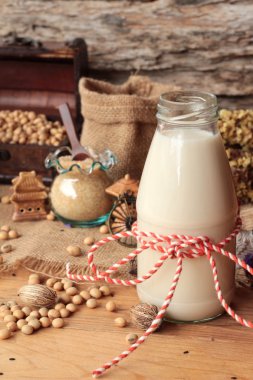 Soya sütü soya tohumu.