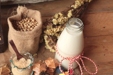 Soya sütü soya tohumu.