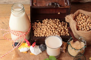 Soya sütü soya tohumu.