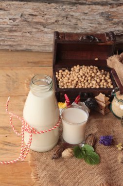 Soya sütü soya tohumu.