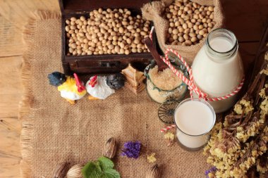 Soya sütü soya tohumu.