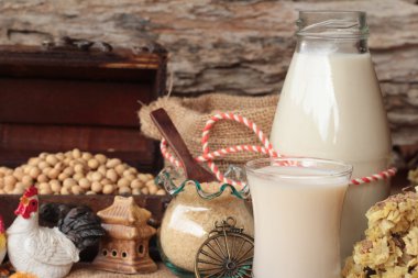 Soya sütü soya tohumu.