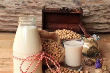 Soya sütü soya tohumu.