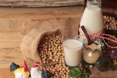Soya sütü soya tohumu.