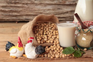 Soya sütü soya tohumu.
