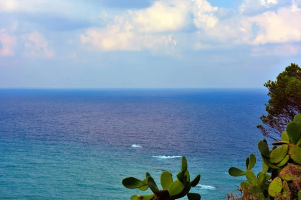 Das Meer Capo Orlando Messina Sizilien Italien — Stockfoto
