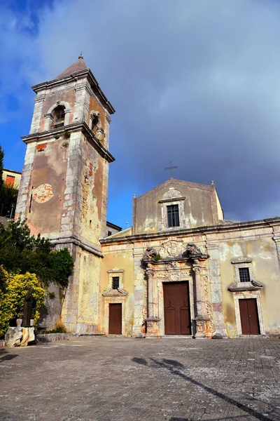 Aracoeli San Marco Alunzio Templom Szicíliában Olaszország — Stock Fotó