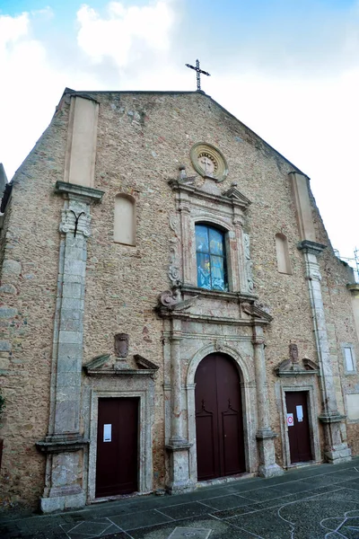 Pfarrei Von San Nicolo Bari San Marco Alunzio Sizilien Italien — Stockfoto