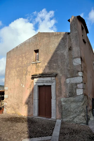 Kyrkan Santa Maria Delle Grazie Femtonde Århundradet San Marco Alunzio — Stockfoto