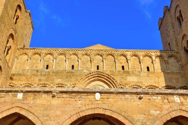 Dönüşüm Katedrali Sicilya Cefalu İtalya