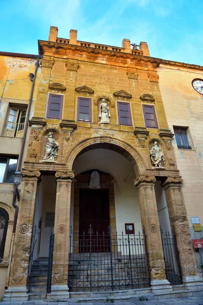 Santa Maria Della Catena Cefalu Talya Kilisesi — Stok fotoğraf