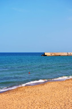 Cefal Sicilya Sahili İtalya