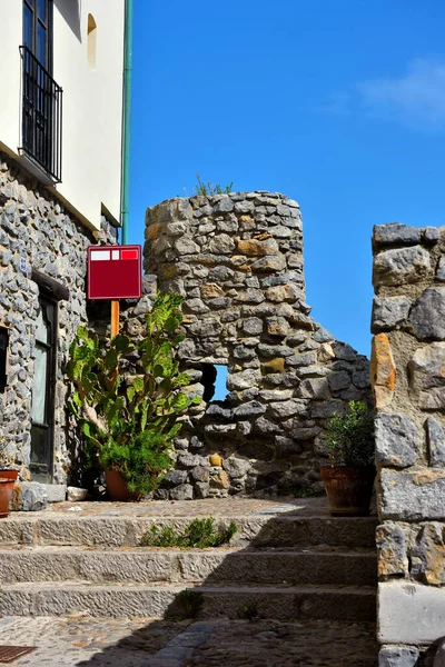 Las Antiguas Fortificaciones Llamadas Paredes Megalíticas Datables Antes Del Siglo — Foto de Stock