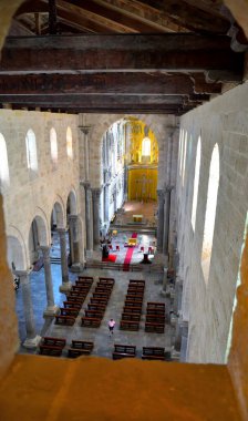 Bizans Arap-Norman stilinde Başkalaşım Katedrali 25 Eylül 2020 Cefalu İtalya