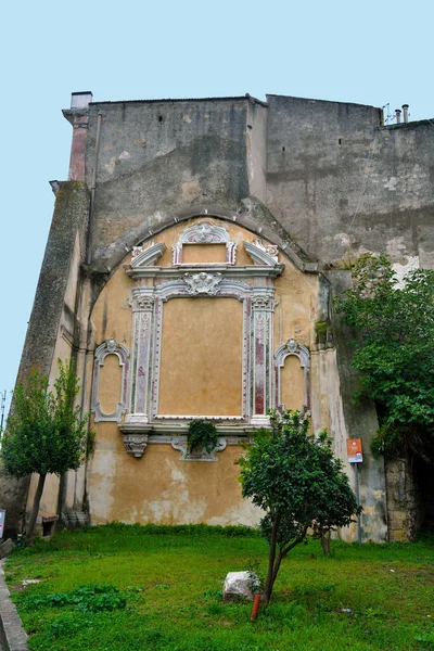 Yüzyıl San Biagio Eski Kilisesi Gaeta Talya — Stok fotoğraf