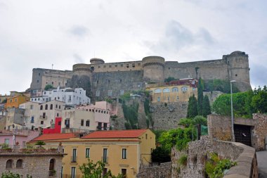 Angevin Kalesi 14. yüzyıl Gaeta İtalya