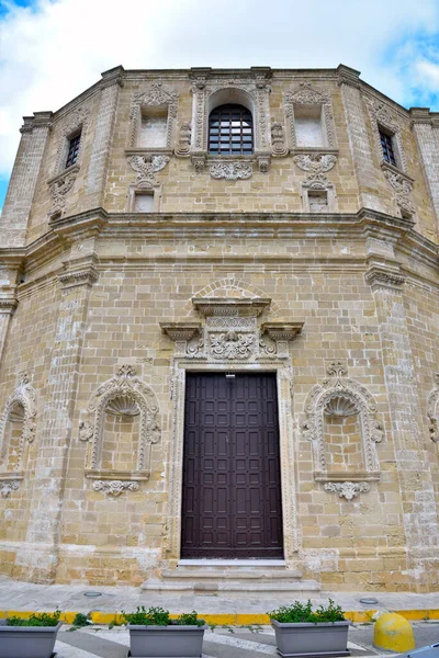 Iglesia Conventual Del Domenicani1696 1700 Gallipoli Italia — Foto de Stock