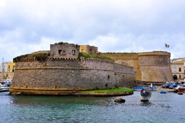 Angioino Aragonese Kalesi Gelibolu, Salento, İtalya