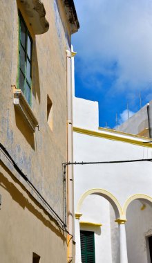 İtalya 'da Gelibolu' nun merkezindeki tarihi binalar