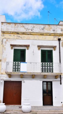 Gelibolu İtalya 'daki karakteristik beyaz ev