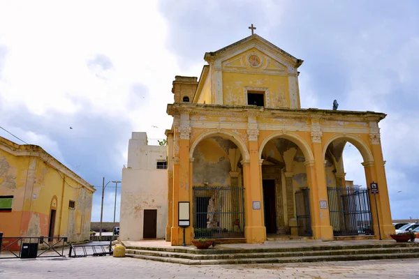 Santuário Santa Maria Del Canneto Estilo Barroco Gallipoli Salento Itália — Fotografia de Stock