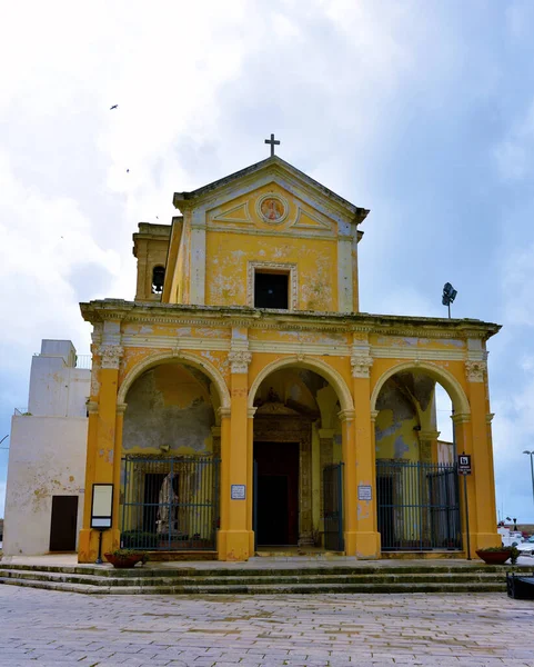 Sanctuary Santa Maria Del Canneto Barock Stil Gallipoli Salento Italien — Stockfoto