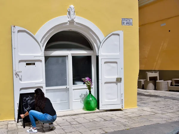 Escadas Centro Histórico Montalbano Jonico Tradução Escrita