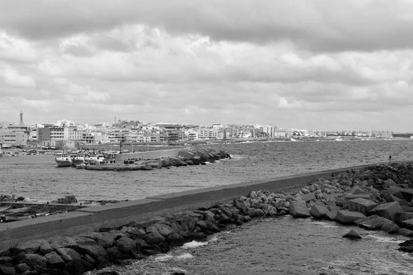 Panoráma Kilátás Gallipoli Olaszország — Stock Fotó