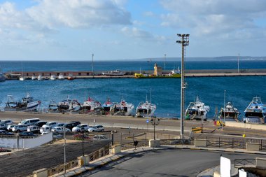 Gelibolu İtalya 'nın panoramik manzarası