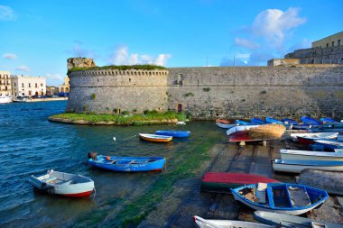 Angioino Aragonese Kalesi Gelibolu, Salento, İtalya