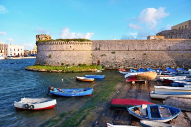 Angioino Aragonese Kalesi Gelibolu, Salento, İtalya
