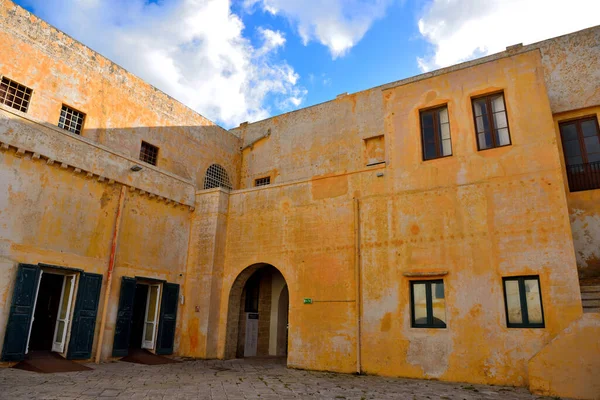 Angioino Aragonese Castle Gallipoli Salento Itália — Fotografia de Stock