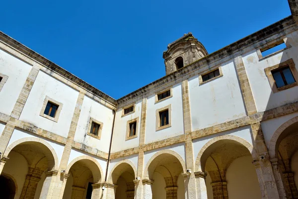 Xix Századi Városháza Ostuni Puglia Olaszország — Stock Fotó