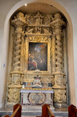 Santa Maria Bazilika Katedrali 4 Mayıs 2018 Nardo Salento tarzı Romanesk Barok 'u üstlendi.