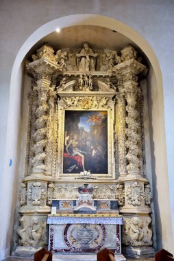 Santa Maria Bazilika Katedrali 4 Mayıs 2018 Nardo Salento tarzı Romanesk Barok 'u üstlendi.