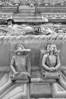 Aragon şatosu Nardo Salento İtalya