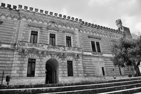 Aragoński Zamek Nardo Salento Włochy — Zdjęcie stockowe