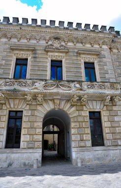 Aragon şatosu Nardo Salento İtalya