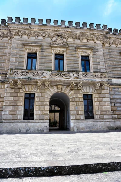 Château Aragonais Nardo Salento Italie — Photo