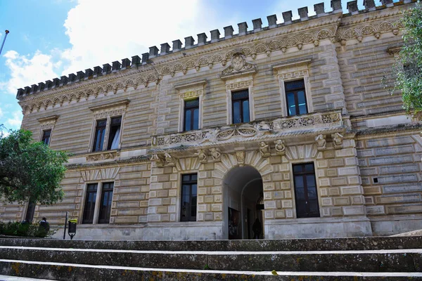 Castillo Aragonés Nardo Salento Italia — Foto de Stock